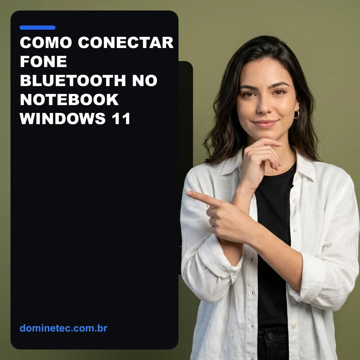 Emparelhamento de fone de ouvido Bluetooth no celular smartphone e notebook