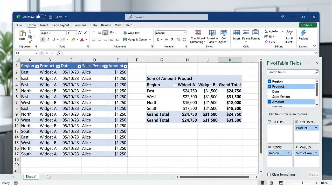 Excel Formulas and Functions