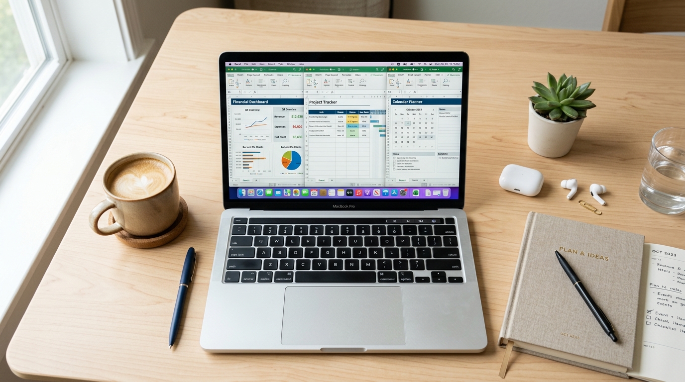 Excel tutorial illustration