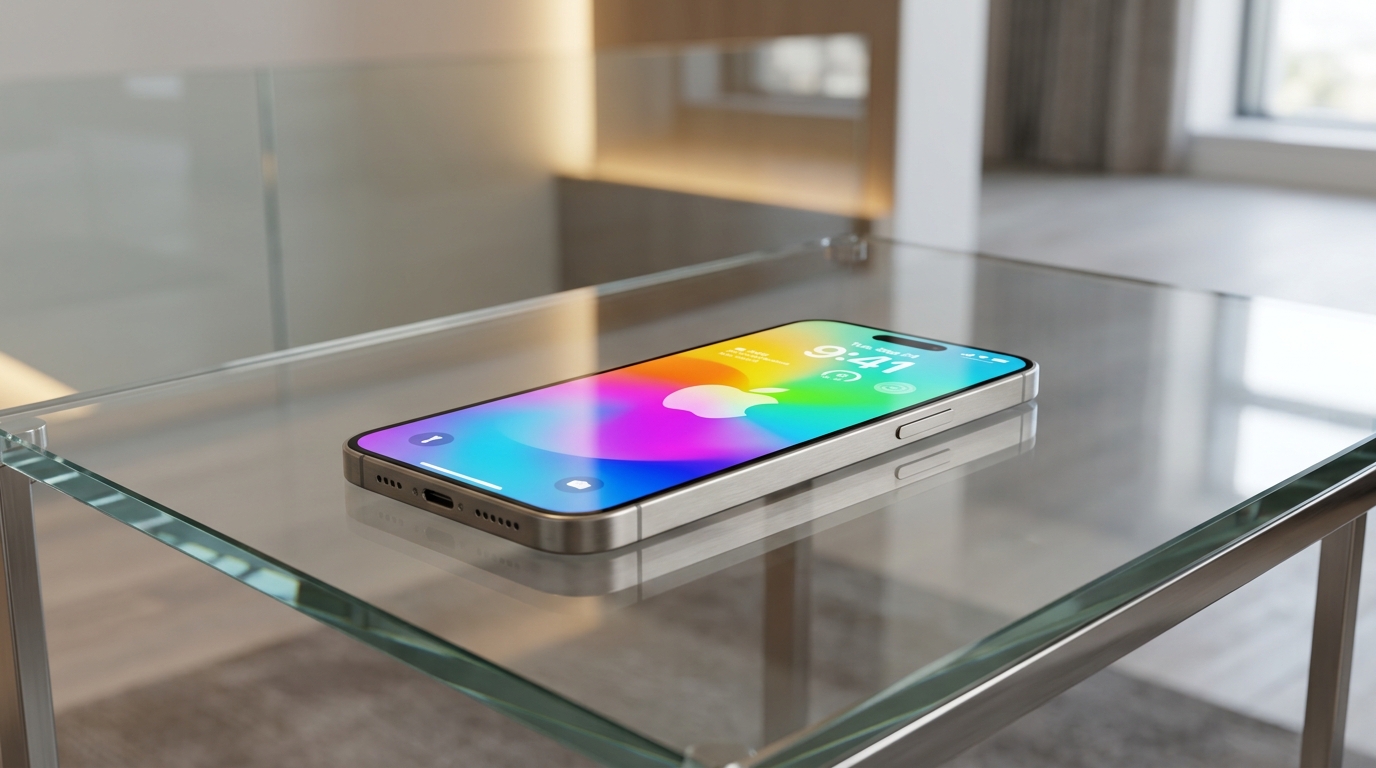 Concept rendering of next-generation iPhone with slim bezels