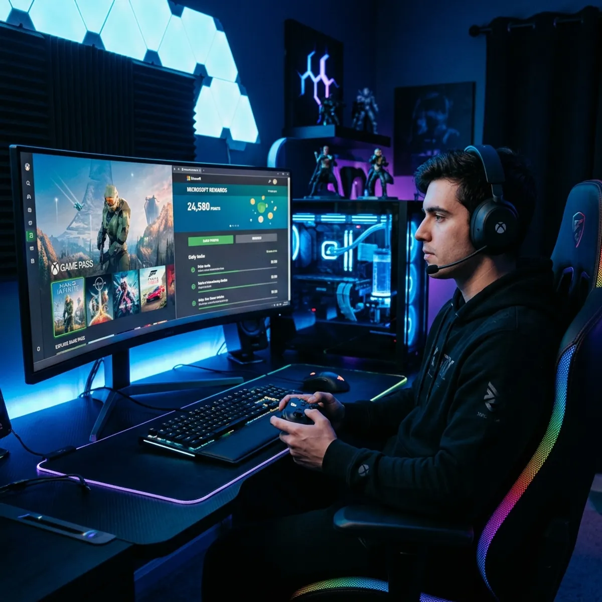 Ganhar pontos no Xbox Game Pass 2026